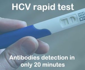HCV rapid test by antibodies